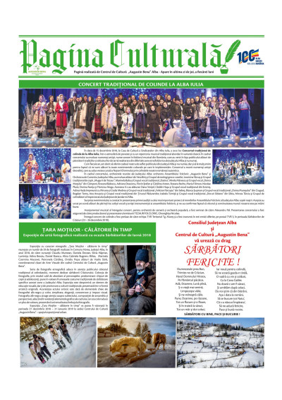 Pagina culturală