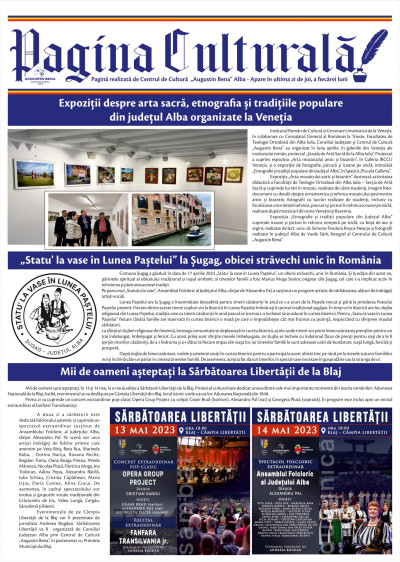 Pagina culturală