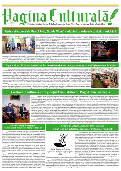 Pagina culturală