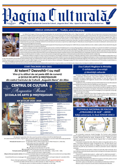 Pagina culturală