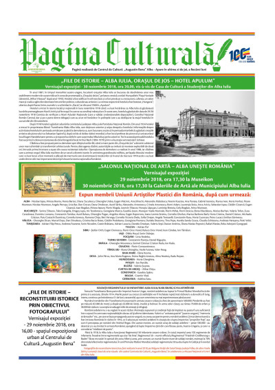 Pagina culturală